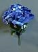 Tanday (Royal Blue) Veined Rose Wedding Bouquet