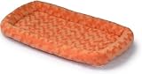 Midwest Quiet Time Fashion Pet Bed Tangerine 36x 23