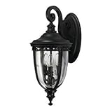 IMAGE OF English Bridle Three Light Outdoor Wall Lantern Size / Finish: 29