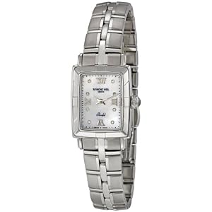 Raymond Weil Women’s 9741-ST-00995 Parsifal White Mother-Of-Pearl Dial Watch