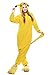 Newcosplay Unisex Pikachu Pyjamas Kigurumi Halloween Onesie Costume (M)