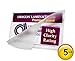 Oregon Lamination Premium 5 Mil 4x6 Photo Hot Laminating Pouches 4-1/4 x 6-1/4 (Pk of 500) Clear
