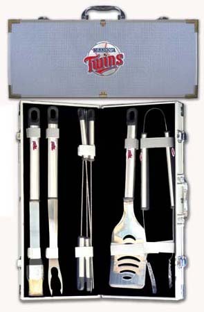 MLB Minnesota Twins 8 Piece BBQ Set