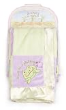 Bunnies By the Bay Snug As A Girlbug Quilt in Lavender