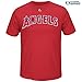 Mike Trout Los Angeles Angels of Anaheim #27 MLB Men's Synthetic Cool Base Player T-Shirt