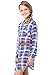 Chelsea - Girls Plaid Shirt Belted Tunic Top MD1424-1