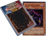 1 Deckboosters Yu Gi Oh : DR1-EN018 Unlimited Edition A Cat of Ill Omen Common Card - ( Dark Revelation 1 Yu-Gi-Oh! Single Card )