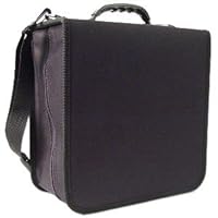 288-Disc CD/DVD Vinyl Carry Case (Black)