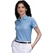Devon & Jones Ladies' Recycled Fiber Pima Melange Pique Polo