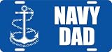 US Navy Dad License Plate