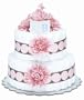 Bloomers Baby Diaper Cake