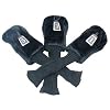 3 Pack of Deluxe Golf Club Head Covers by Longridge