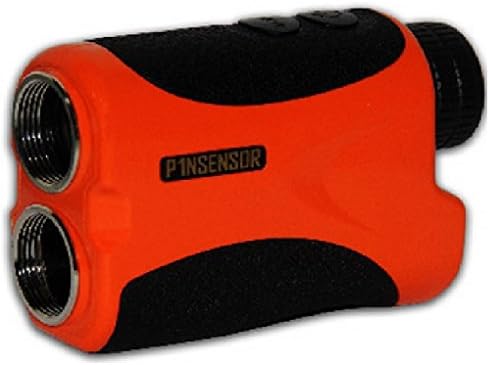 PINSENSOR NEW GOLF RANGE FINDER PINSEEKER TECHNOLOGY RANGEFINDER SCAN GPS LASER (Orange)