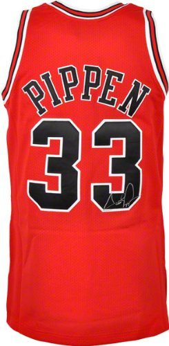 Mounted Memories Chicago Bulls Scottie Pippen Autographed Mitchell & Ness Jersey