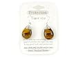Tiger Eye Sterling Silver Drop Earrings Fashion Jewelry