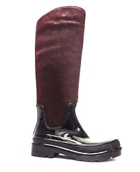 Malu Bordeaux Gummistiefel, Groesse 38, Farbe rot