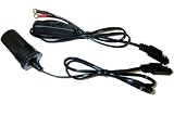 Motorcycle Battery Wire Harness Lighter Connector Charger for Gps Units Like Magellan Garmin Tomtom Lowrance Motorola Cellular Iphone 2g 3g 3gs Blackberry Nokia Mp3 Player Sirius Satellite Radio
