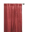 Home Crushed Taffeta Window Panel - Red (48x84")