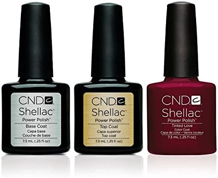 CND Shellac Base Coat, Top Coat &amp; Color Combo (Tinted Love)