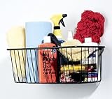 Racor Home Storage Racor IC Catch-All Basket, Black Finish