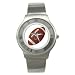 Stainless Steel Watch of Football Equals Life (I Love Football, Raiders, Steelers, Chargers, Titans, Cardinals, Bears, Cowboys, Packers, Giants, Eagles, 49ers, Seahawks, Buccaneers, Redskins)