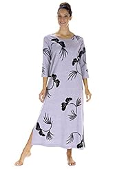 Petite Cotton/Knit General Print Spring Summer Fall Winter Scoop Neck 3/4 Sleeves Evening Dress 