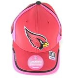 Arizona Cardinals Pink and Red Breast Cancer Coaches Hat - Size L/XL