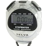TELVA (テルバ) ストップウォッチ デジタル TE-2056-BK ブラックの画像