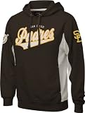 San Diego Padres Brown Cooperstown Captain Fleece Hooded Sweatshirt
