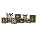 Set of 8 Vintage Victorian Styled Jeweled Photo Picture Frames