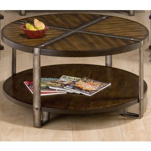 Jofran Malden Brown 38 Inch Round Cocktail Table