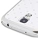 Fosmon GLITTER Diamond Design Series Bling Hard Case for Samsung Galaxy S4 IV / i9500 (White)