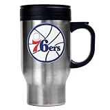 Great American Products Philadelphia 76ers NBA Stainless Steel Travel Mug - Primary Logo