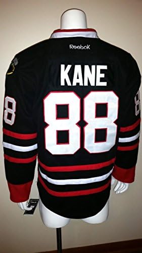 PATRICK KANE BLACK CENTER ICE CHICAGO BLACKHAWKS JERSEY SIZE EXTRA LARGE
