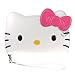 HELLO KITTY Face Flip Case for Samsung Galaxy Note4 Strap included Wallet Cover (White)