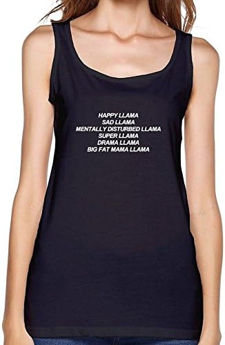 Dotion Women's Happy Llama Twaimz Waistcoat T Shirt