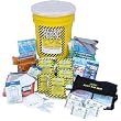 Emergency Disaster Preparedness Survival Kit, Earthquake, Fire, Flood, Hurricane, Evacuation or Tornado. Deluxe Office Emergency Kit - 5 Person Emergency Disaster Preparedness Survival Kit, Earthquake, Fire, Flood, Hurricane, Evacuation or Tornado. Deluxe Office Emergency Kit - 5 Person