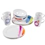 Camp 4 Geschirr Sanremo 16 teilig f�r 4 Personen, bunt, 91714