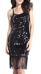 Sexy Above the Knee Summer Sheath Sequined Sleeveless Nylon  Dress