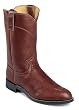 Men's Justin 10" Flexible Classic Leather Pull On Western Cowboy Boots