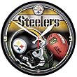 Pittsburgh Steelers Wall Clock - Round - Football Sports Merchandise