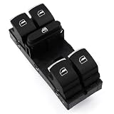 Direct Fit Master Window Panel Power Console Switch Control for Volkswagen Jetta Golf... by Astra Security