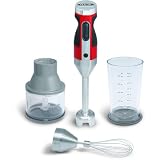 Viking Vhb300brps Premium Hand Blender Set With Chopper Attachment - Bright Red