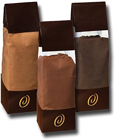 Premium Cocoa Powder Sampler 3 14 Oz Bags