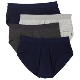 Dockers Men's 4-Pack Midrise Brief