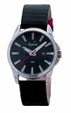 Kahuna Kls-0039L Ladies Black Leather Strap Watch