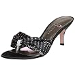 Paris Hilton Women's Maclay Kitten Heel Thong Sandal