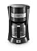 Delonghi ICM15210 1.3 Litre 900 Watts Filter Coffee Maker 10-15 Cup Capacity, Black