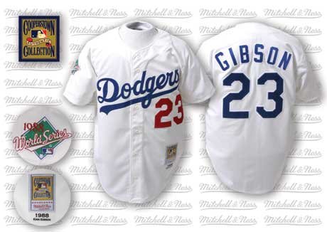 Kirk Gibson Dodgers 1988 Home Jersey Mitchell & Ness 36