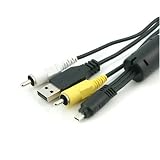 Buy Samsung AV USB Cable Type6 Compatible Fits Samsung Digital Camera U-CA 505, A400, L50, L60, L700,... by MyAccessoryMall